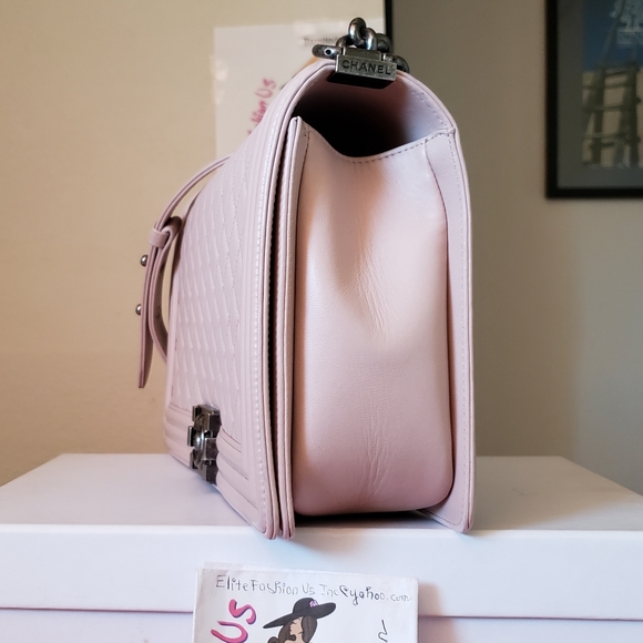 Chanel boy pink new medium bag - Picture 4 of 13